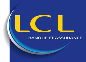 logo LCL carré bleu