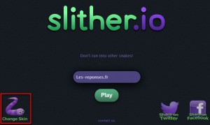 change skin slither.io