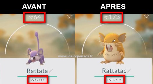 evolution rattata pokemon go