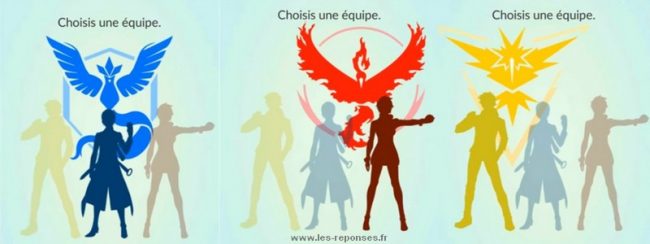 la meilleure équipe dans Pokemon Go