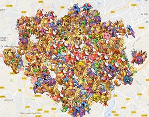 tous les pokemon de montpellier