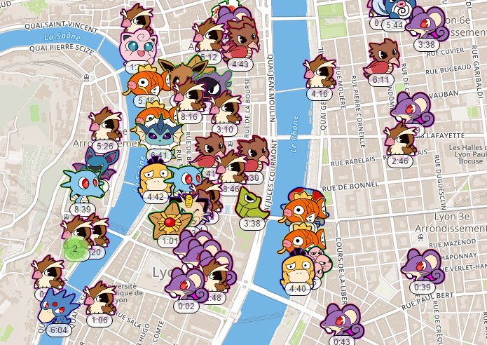 poke radar à lyon