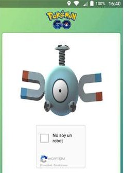 captcha pokemon go