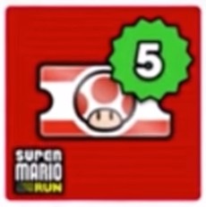 ticket de défi Super Mario Run