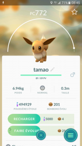 tamao noctali pokemon go