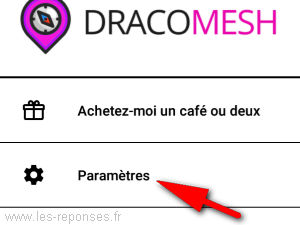 paramètres de DracoMesh