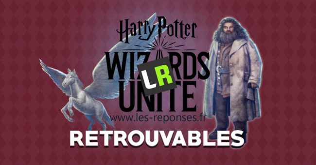 liste des retrouvables de Wizards Unite (Harry Potter)