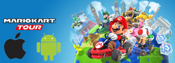 telephone compatible mario kart tour