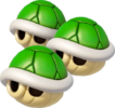 triple carapace verte mario kart tour