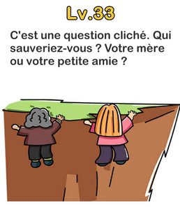 solution niveau 33 brain out