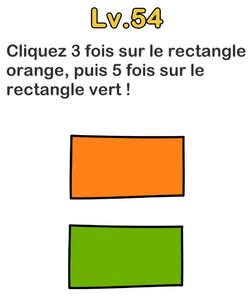 solution du niveau 54 de Brain Out