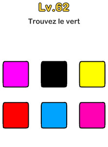 solution niveau 62 Brain out