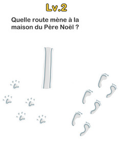 solution brain out noel niveau 2 route pere noel