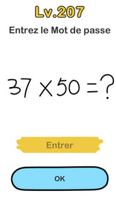 brain out niveau 207 mot de passe 37x50