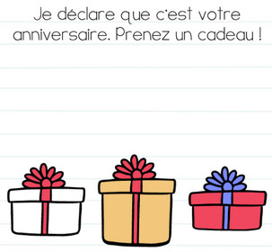 brain test niveau 178 cadeaux anniversaire