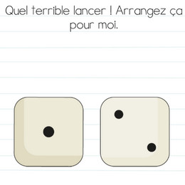 brain test lancer de dés niveau 25