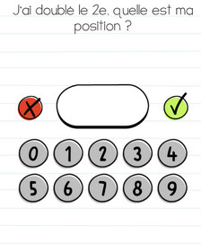 solution doublé le deuxième brain test