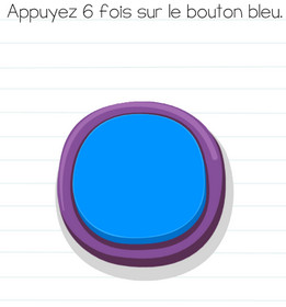 niveau 87 brain test bouton bleu