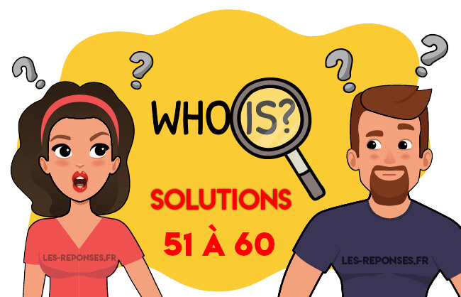 solutions who is 51 à 60