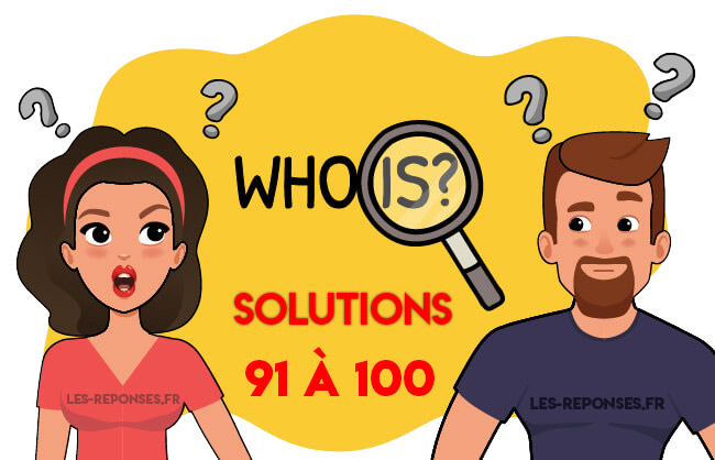 solutions who is 91 à 100