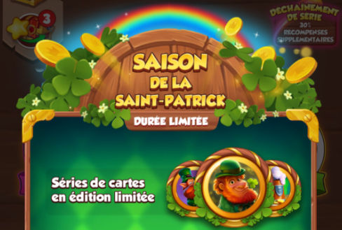 saison saint patrick coin master