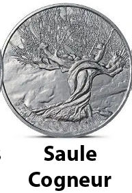 saule cogneur harry potter medaille monnaie de paris