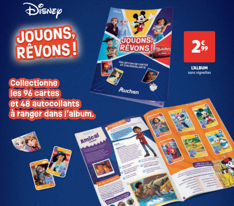 album disney auchan 2024