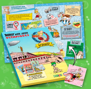 album asterix cora 2024 jeux olympiques